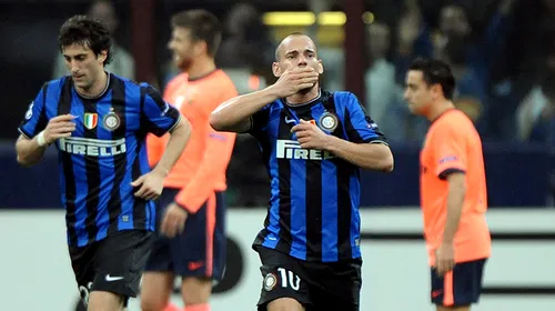 Sneijder nu merge la Real: „Rămân la Inter și sezonul viitor!”