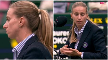 Decizia arbitrei din România, întâmpinată cu huiduieli la Wimbledon! Raluca Andrei a fost de neînduplecat: penalizare drastică pentru unul dintre jucători | FOTO