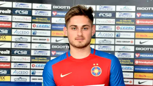 Cătălin Carp a fost prezentat oficial la Steaua: 