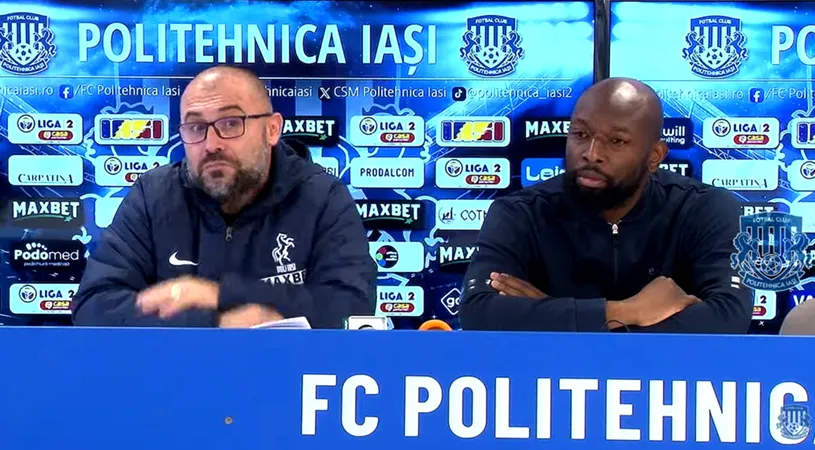 Amenințat cu demiterea, Tony da Silva denunță condițiile de la Poli Iași: ”Fără stabilitate, e greu să performezi.” Alin Șeroni, amendat și scos din lot