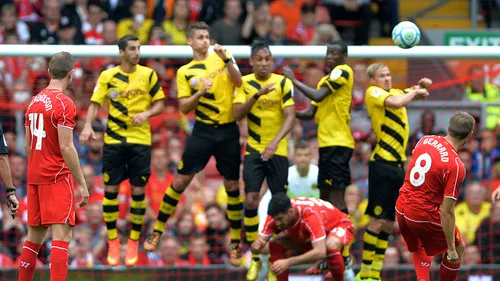 Liverpool a învins Borussia Dortmund, scor 4-0, într-un meci amical