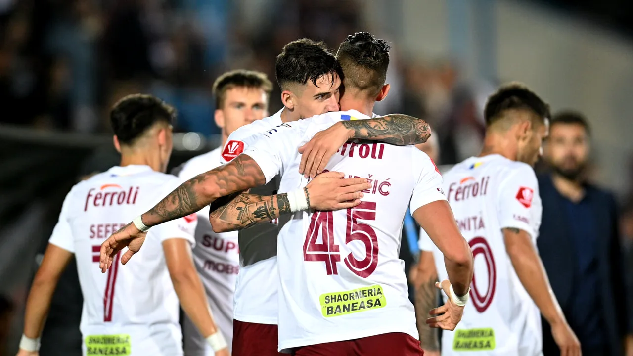 FC Voluntari - Rapid 0-1! Marko Dugandzic îi duce pe giuleșteni pe primul loc în Superliga