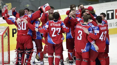 Rusia a învins Canada și a devenit Campioană Mondială
