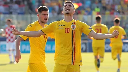 România U21 s-a calificat în semifinalele EURO 2019! Cu cine se luptă tricolorii pentru accederea în marea finală și când are loc partida