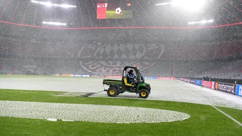 Ninsorile au luat cu asalt Germania! Meciul dintre Bayern Munchen și Union Berlin a fost amânat