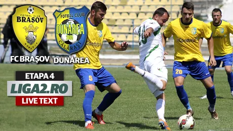 FC Brașov - Dunărea Călărași 3-0.** 