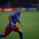 Primele imagini cu „tancul” lui Gigi Becali la debut! Daniel Bîrligea, noul număr 9 al campioanei, titular în FCSB – Petrolul Ploiești