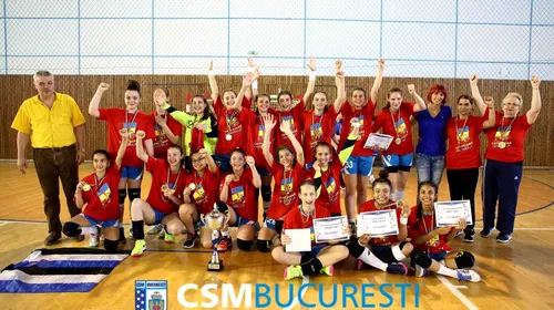 CSM București, gruparea numărul 1 în sectorul juvenil: 5 titluri din 8 posibile. Clubul din capitală a cucerit 80% din titlurile puse în joc în handbalul feminin. Localitatea surpriză cu medalie în 2017 are sub 1.000 de locuitori