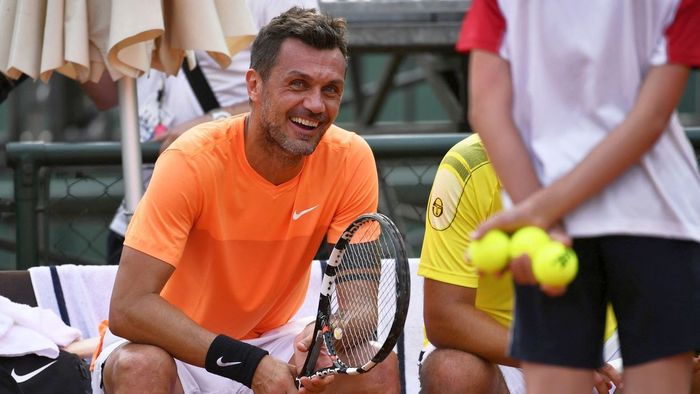 Paolo Maldini, uriaș și pe terenul de tenis! A făcut un schimb de mingi cu un antrenor român și și-a amintit de tricolori: „Mi-a spus despre Hagi și Răducioiu!” | VIDEO EXCLUSIV