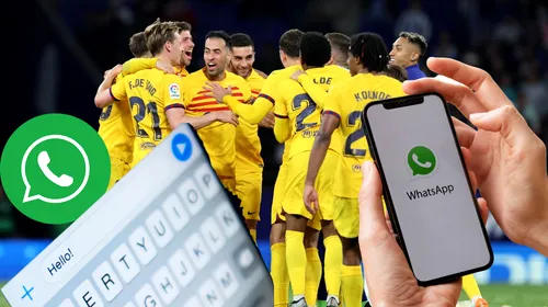 „Ce buni sunt!”. Grupul de WhatsApp al fotbaliștilor de la FC Barcelona a luat foc în timpul „masacrului” de la Manchester City – Real Madrid! Ce și-au mai scris jucătorii lui Xavi