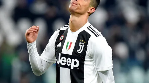 Cristiano Ronaldo, primul penalty ratat în Serie A. Allegri: „Trebuie să mărturisesc că…”. Juve a făcut instrucție cu Chievo