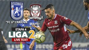 Rapid n-a mișcat în fața ”FC U” Craiova și pierde prima poziție în play-off-ul Ligii 2. Oltenii au fost de neclintit și după ce au rămas în inferioritate numerică