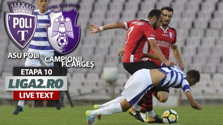 ASU Poli a prins gustul golului și a umilit-o la Timișoara pe Argeș. Ioan Mera a reușit o ”dublă”, iar găgăuzianul Zabun a marcat la debut