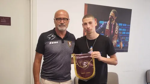Transferul momentului pentru un fotbalist român. Puștiul de 18 ani a semnat pe 3 ani cu un club din Serie A