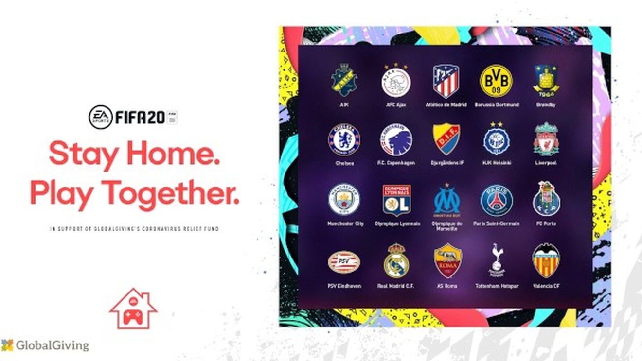 „Stay Home & Play Together”, sloganul turneului de FIFA 20 organizat de EA Sports și FIFA. Donații de peste un milion de euro în lupta împotriva COVID-19