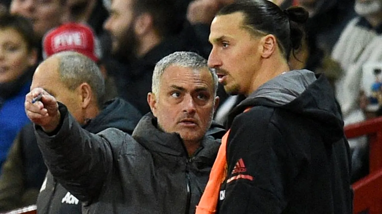 Jose Mourinho a dezvăluit ce i-a spus Zlatan Ibrahimovic în momentul în care a plecat la FC Barcelona. Care a fost replica lui „The Special One” și ce plan și-a făcut imediat antrenorul portughez