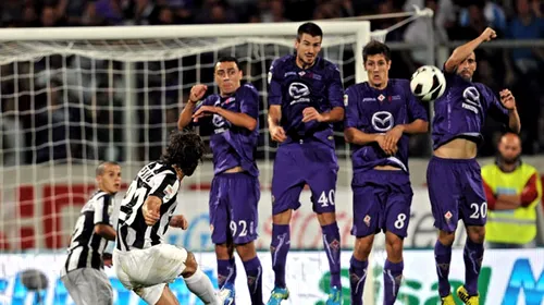 Primul semieșec pentru Juventus în Serie A!** „Bătrâna Doamnă” a scos o remiză pe terenul Fiorentinei