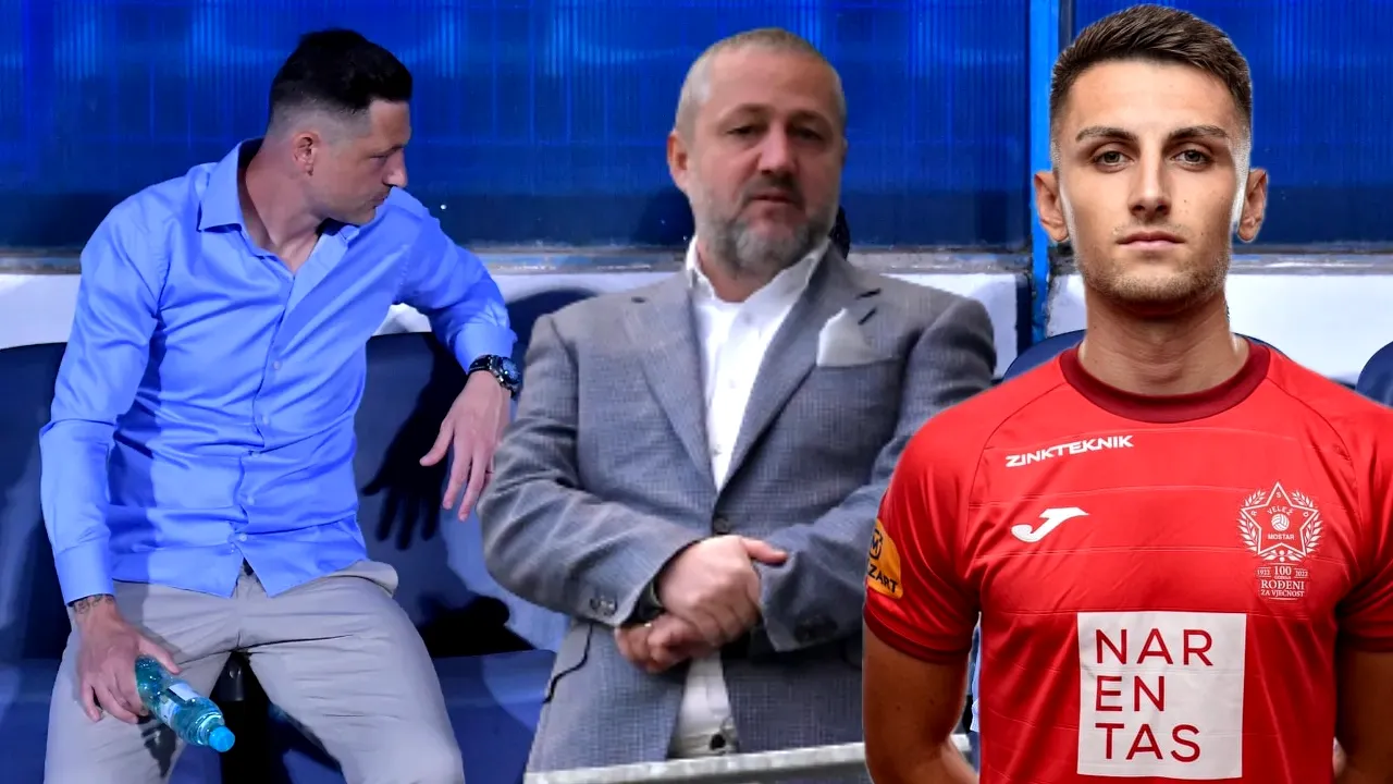 Ce atacant vrea să transfere Mihai Rotaru la Universitatea Craiova! Un croat de 24 de ani, vârful de titlu pentru Mirel Rădoi