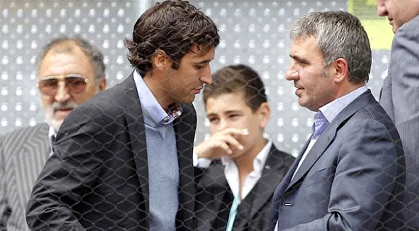 FOTO **Hagi, Raul și Higuain la Masters-ul de la Madrid
