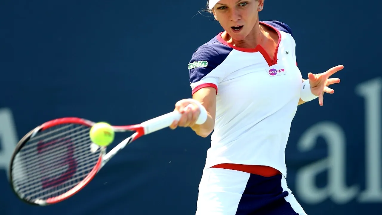 Super Simona! Halep e în sferturi la New Haven după o nouă victorie mare