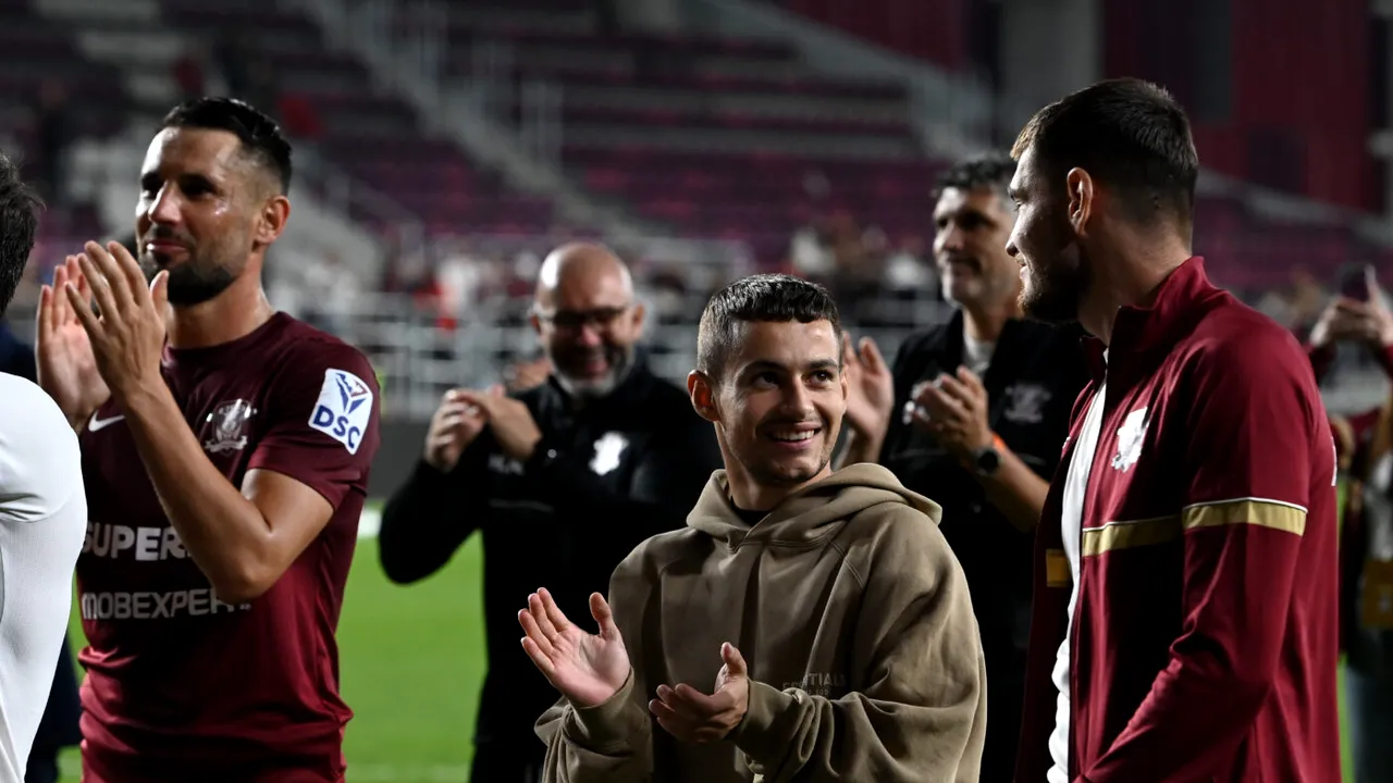 Jucătorul care a vrut să se lase de fotbal la Rapid București: „Depresie”