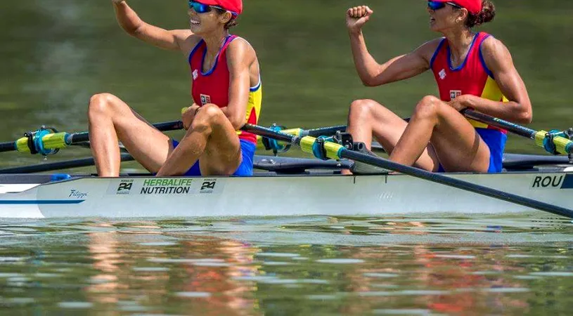 AUR la Mondialele de canotaj de la Sarasota. Ionela Livia Lehaci și Gianina Beleagă au cucerit titlul mondial în proba de dublu vâsle categorie ușoară