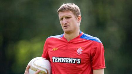 Ce ghinion!** Goian nu va putea evolua pentru Glasgow Rangers în returul cu Malmo