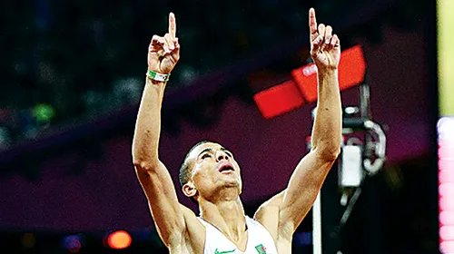 „Scutirea” i-a adus aurul!** Algerianul Taoufik Makhloufi a fost la un pas să nu concureze în finala probei de 1500 m, fiind descalificat pentru non-combat