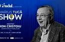 Marius Tucă Show începe joi, 11 iulie, de la ora 20.00, live pe gândul.ro. Invitat: Ion Cristoiu