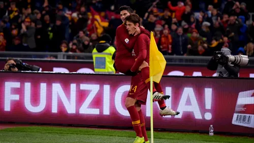 AS Roma a făcut meciul sezonului. Eusebio di Francesco l-a învins pe fiul său, Federico, cu 3-1: 