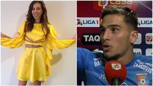 Mihaela Buzărnescu s-a îmbrăcat în culorile naționale de 1 Decembrie și l-a dat pe spate pe Marco Dulca: „Mândră că sunt româncă!" GALERIE FOTO