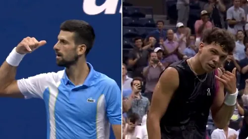 Cum a explicat Novak Djokovic gestul ironic făcut după semifinala US Open! „Nole” i-a închis telefonul în nas adversarului: „Am decis să îl copiez” | VIDEO