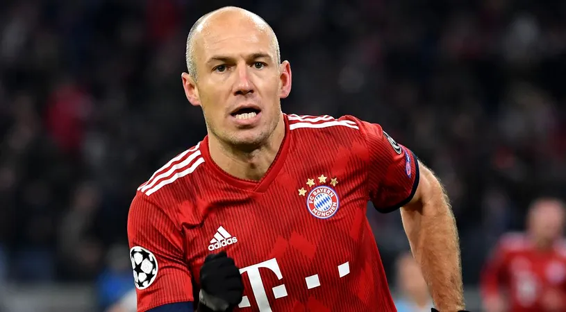 Arjen Robben s-a retras din fotbal! Cifrele impresionante ale olandezului