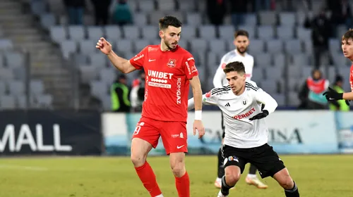 U Cluj – FC Hermannstadt 2-1, în etapa 22 din Superliga. „Șepcile roșii” au urcat pe loc de play-off
