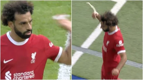 Se întâmplă și la case mai mari! Mohamed Salah, extrem de nervos după ce a fost schimbat de către Jurgen Klopp în Chelsea - Liverpool