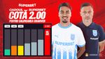 (P) Cadoul Superbet: Cotă 2.00 în loc de 1.04 pentru calificarea Universității Craiova!