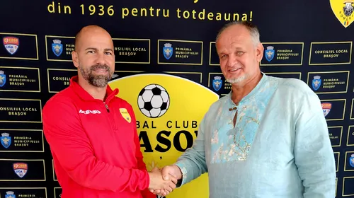 Planul noului președinte al FC Brașov de a ține clubul în viață: ”Dați 10 lei pentru tinerei!”