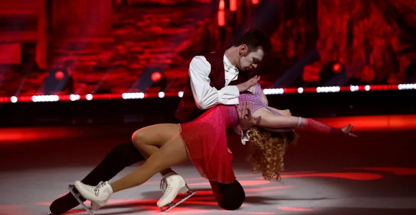 FOTO/VIDEO Jean Gavril și Ana Maria Ion sunt câștigătorii show-ului ”Dancing on Ice - Vis în doi”. Au luat premiul cel mare de 50.000 de euro