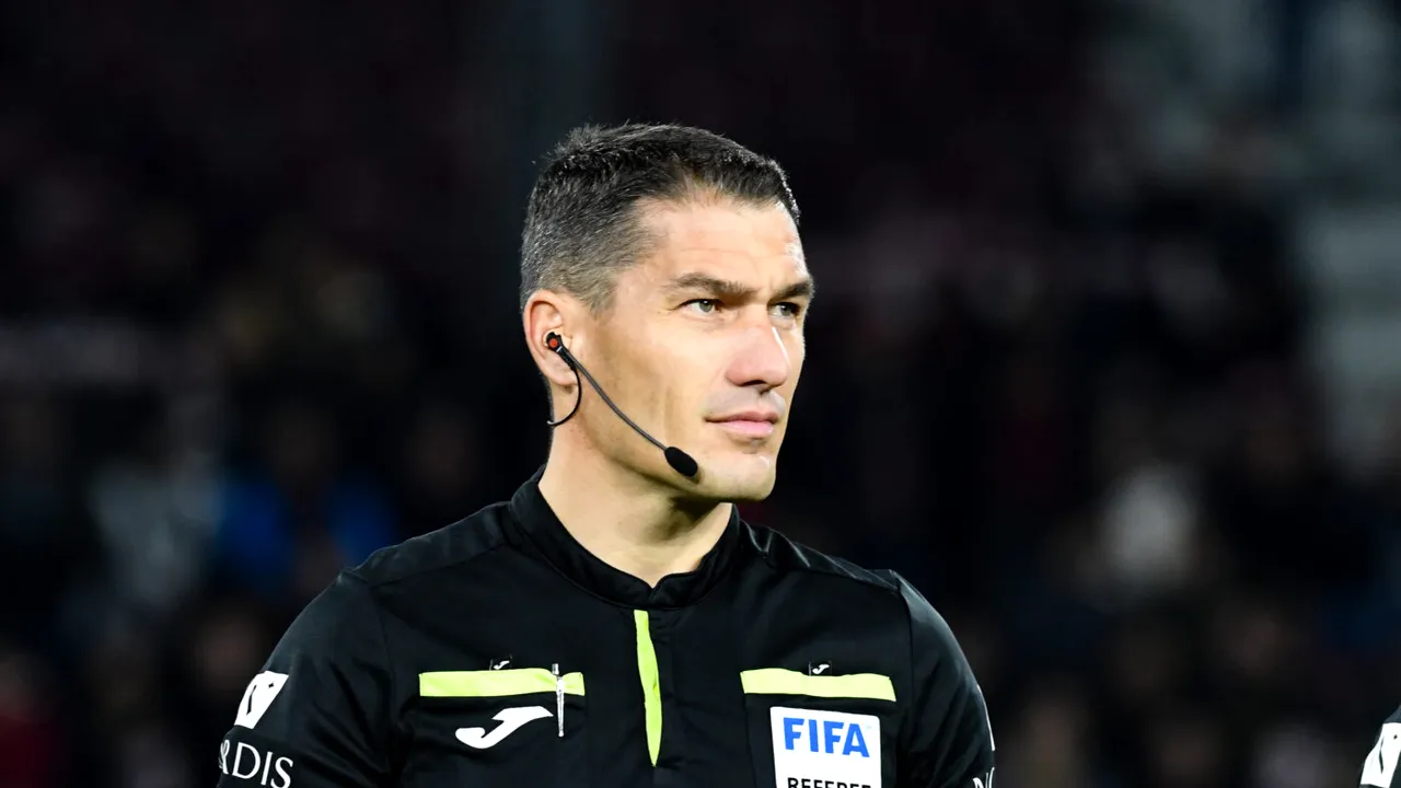 Istvan Kovacs, delegat în sferturile Ligii Campionilor! Ce derby va arbitra