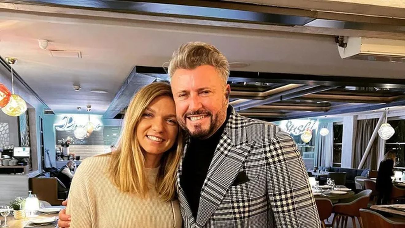 Simona Halep, cadou pentru Cătălin Botezatu: "Te iubesc pentru tot"