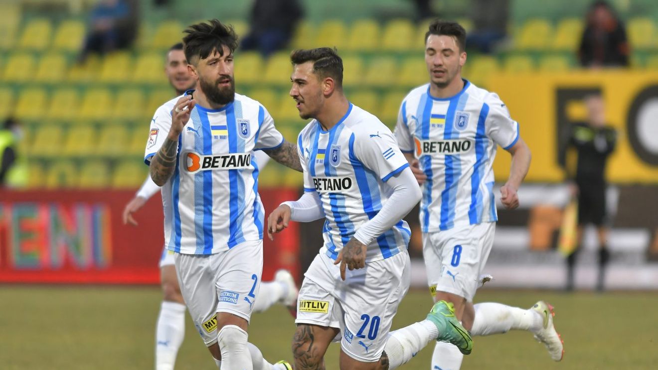 CS Mioveni - Universitatea Craiova 0-3, în etapa 29 din Liga 1 | Markovic și Baiaram îi aduc cele trei puncte lui Laurențiu Reghecampf!