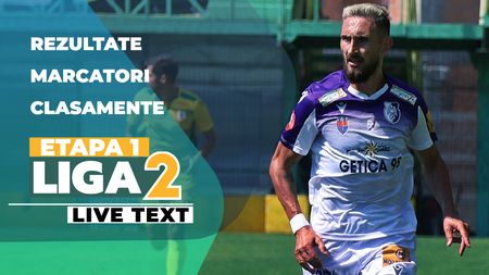 Start în noul sezon de Liga 2 | 10 goluri înscrise în primele șase jocuri. Concordia și Slatina încep spectaculos în partide din deplasare. Argeșul a fost ținut în șah