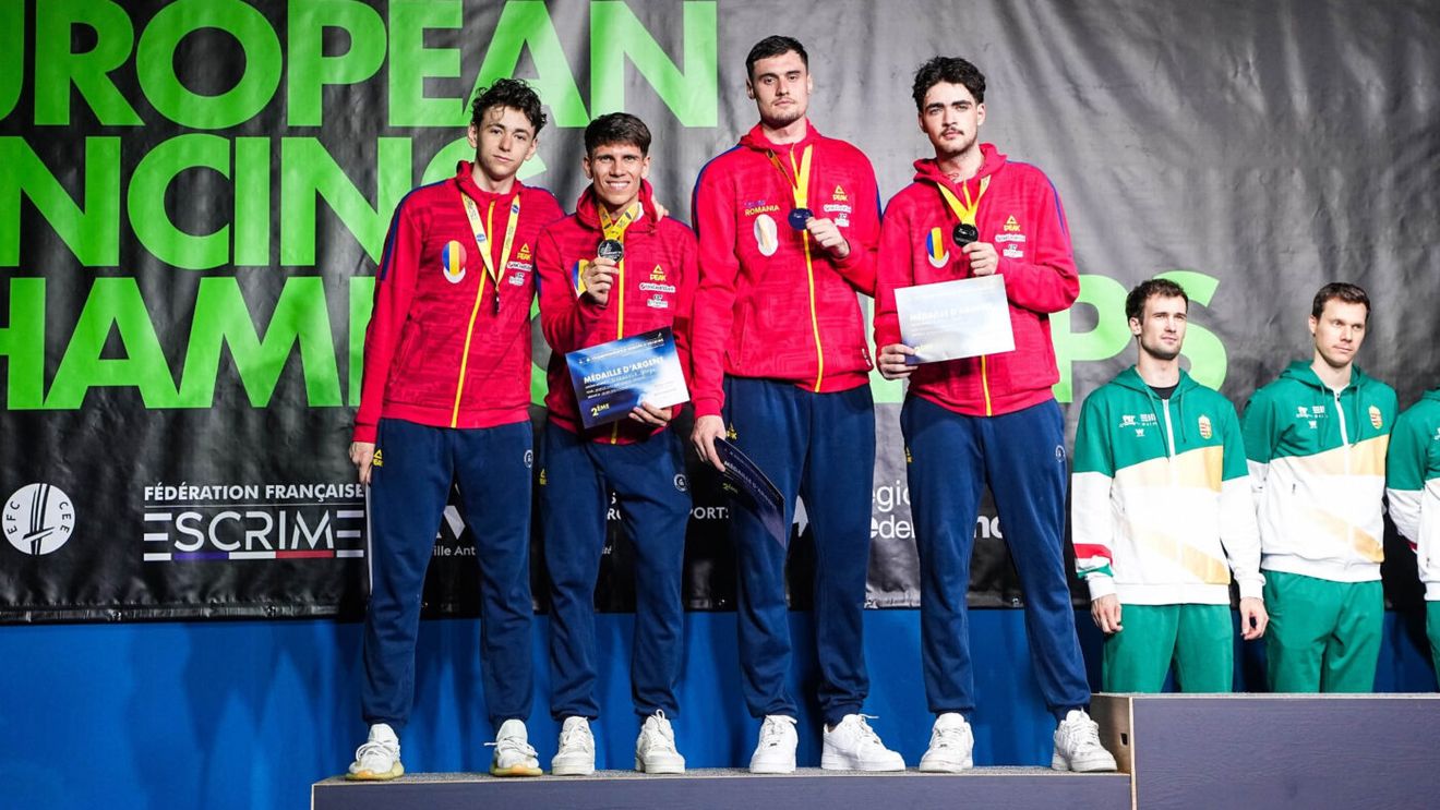 Finală de infarct și cu scandal! România a pierdut aurul în fața Ungariei la sabie, la Campionatul European de Scrimă!