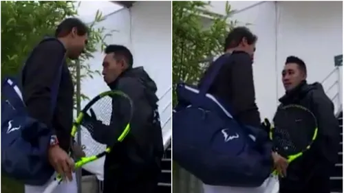 VIDEO GENIAL | Nadal, oprit la intrarea în lounge-ul jucătorilor de la Paris: 