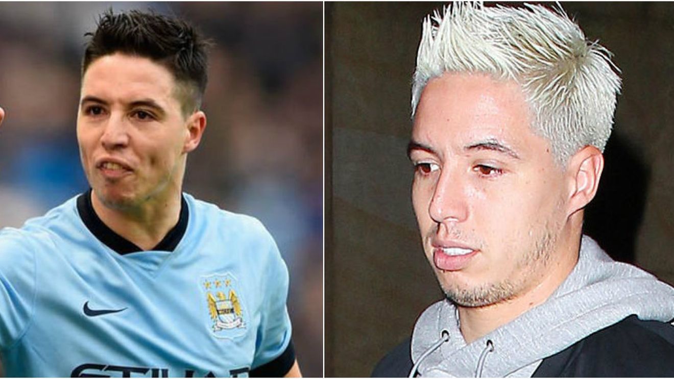 Samir Nasri șochează din nou! FOTO | A renunțat la "argintiu" pentru o culoare și mai ciudată! Cum a apărut astăzi la antrenament