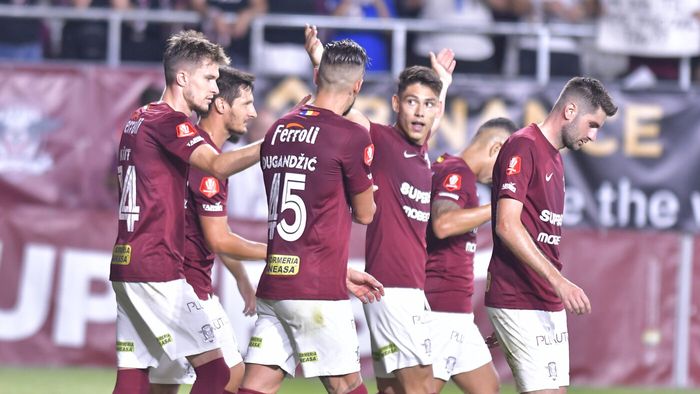 Rapid a luat doar două puncte din două meciuri jucate în play-off-ul Superligii, dar jucătorii lui Mutu se gândesc la titlu. „Depindem doar de noi!”