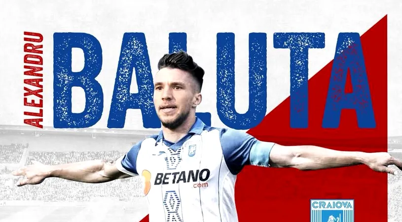 Prima declarație a lui Băluță după ce a semnat cu noua echipă! Românul a fost prezentat cu mare fast, dar i-a fost greșită vârsta | VIDEO + FOTO