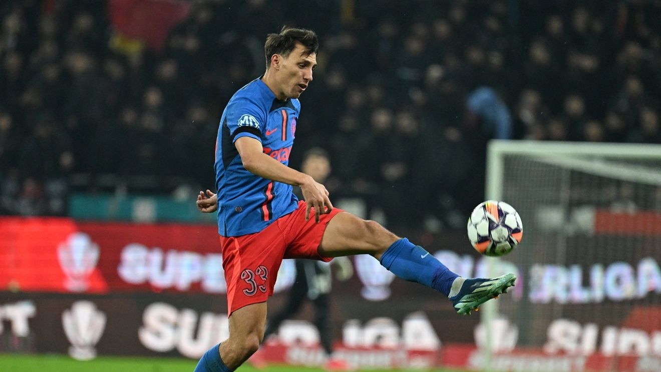 Imagine șocantă cu glezna lui Risto Radunovic, după ce a fost lovit în Rapid - FCSB! „Îi mulțumim lui Ghinguleac!”