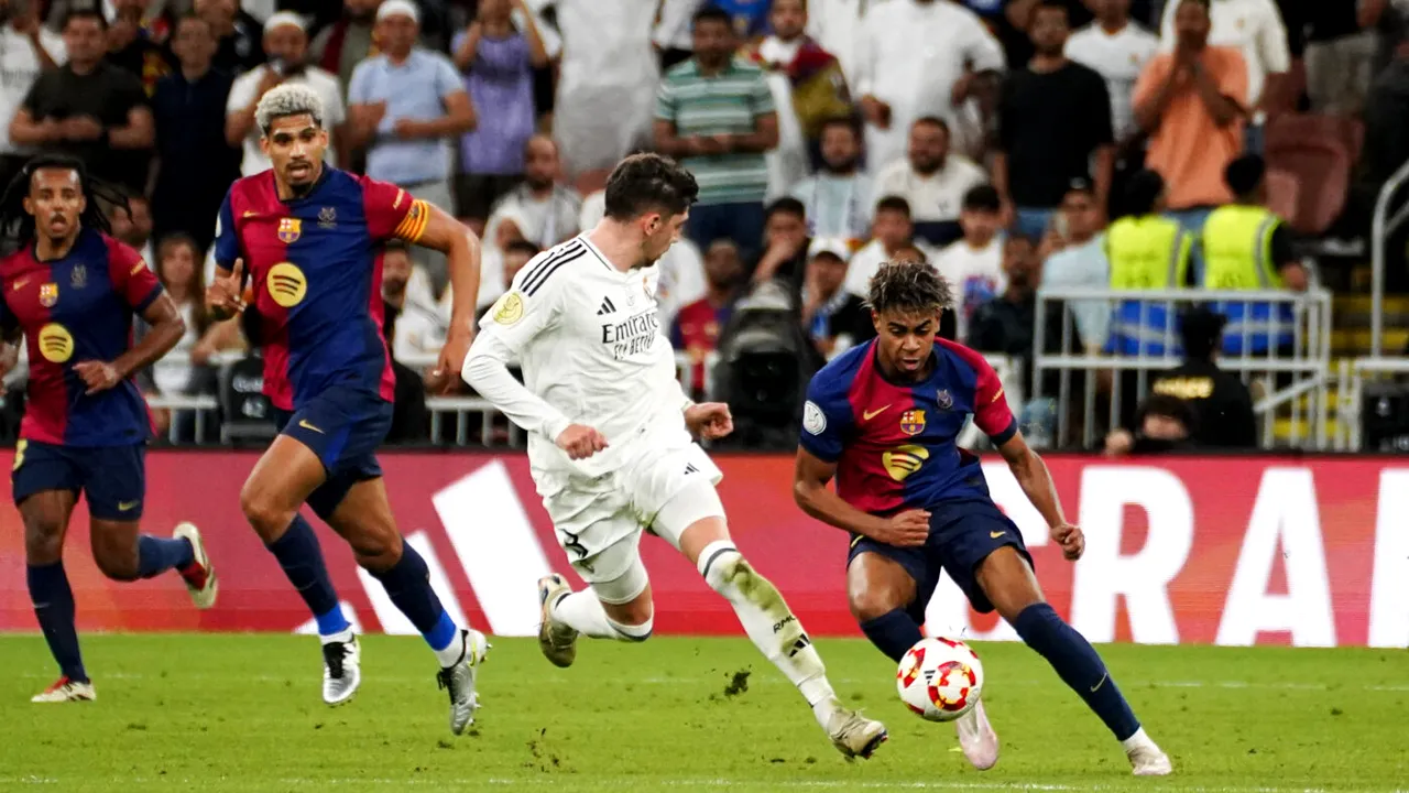 Barcelona – Real Madrid Live Video Online, de la ora 17:15, în etapa 35 din La Liga. Catalanii au un avans de 4 puncte față de eterna rivală. Echipele de start