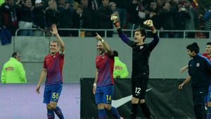 Ultima șansă în 2012: aglomerație mare la "VIP" pe Național Arena! Meciul ăsta îi poate aduce MILIOANE lui Becali! Steliștii ce pot da lovitura cu Stuttgart: